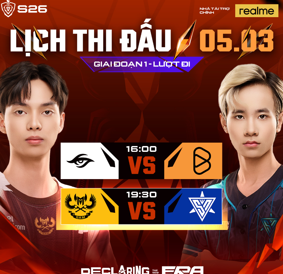 LỊCH THI ĐẤU NGÀY 05/03 | ĐẤU TRƯỜNG DANH VỌNG MÙA XUÂN 2026 2 lich thi dau dtdv ngay 5 3 2026